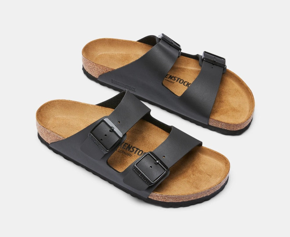 Birkenstock Unisex Arizona Narrow Fit Sandals - Black