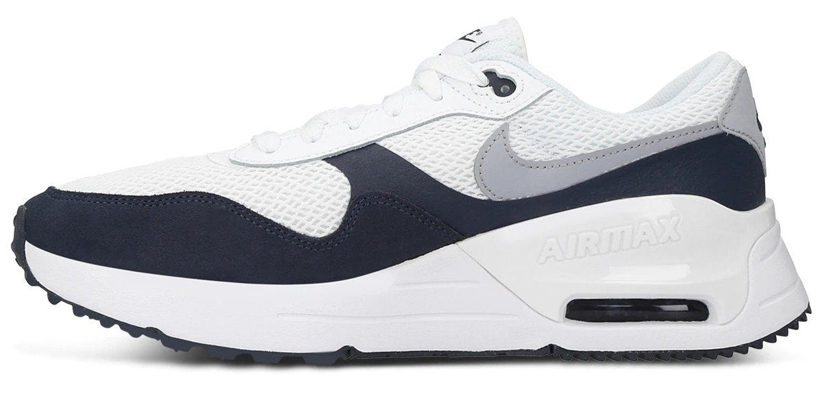 Nike Men's Air Max SYSTM Sneakers - White/Wolf Grey/Obsidian