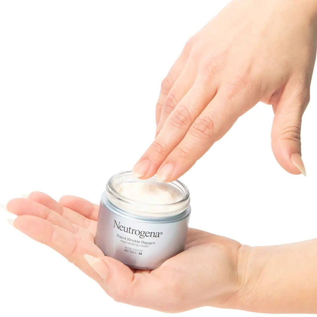 Neutrogena Rapid Wrinkle Repair Retinol Regenerating Fragrance-Free Cream 48g