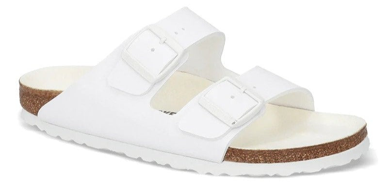 Birkenstock Unisex Arizona Regular Fit Sandals - Triple White