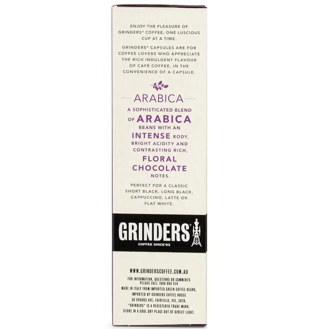 8 x Grinders Arabica Caffitaly Coffee Capsules 10pk
