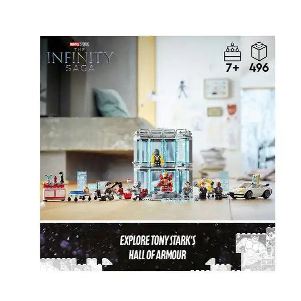 LEGO® Marvel Iron Man Armoury 76216