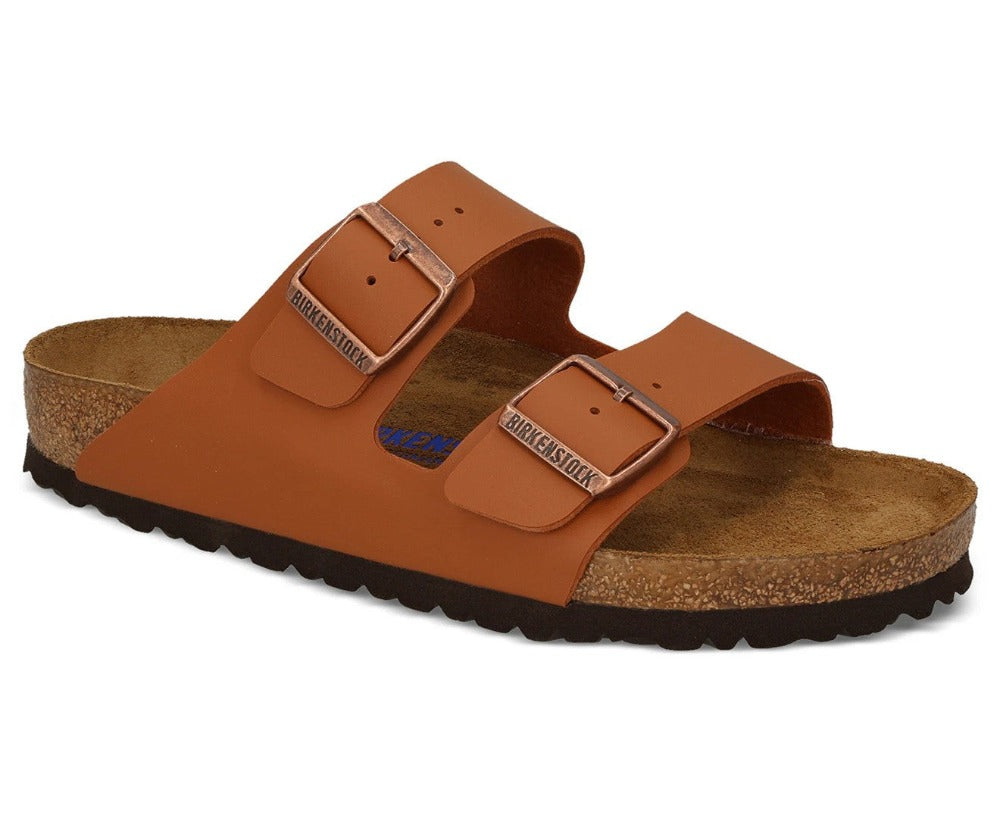 Birkenstock Unisex Arizona Regular Fit Sandals - Ginger Brown