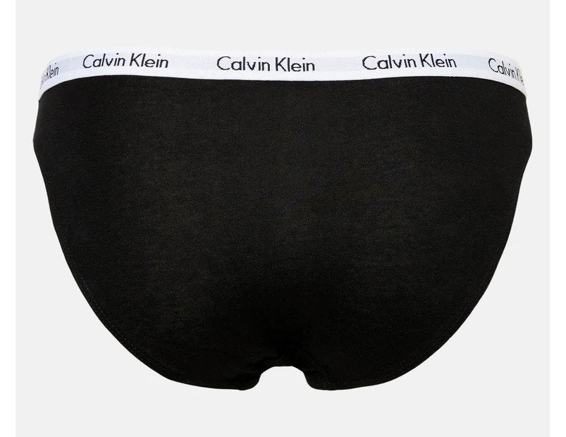 Calvin Klein Women's Carousel Bikini Briefs 5-Pack - Black/Nymph's Thigh/Tawny Port/Grey Heather/Confetti