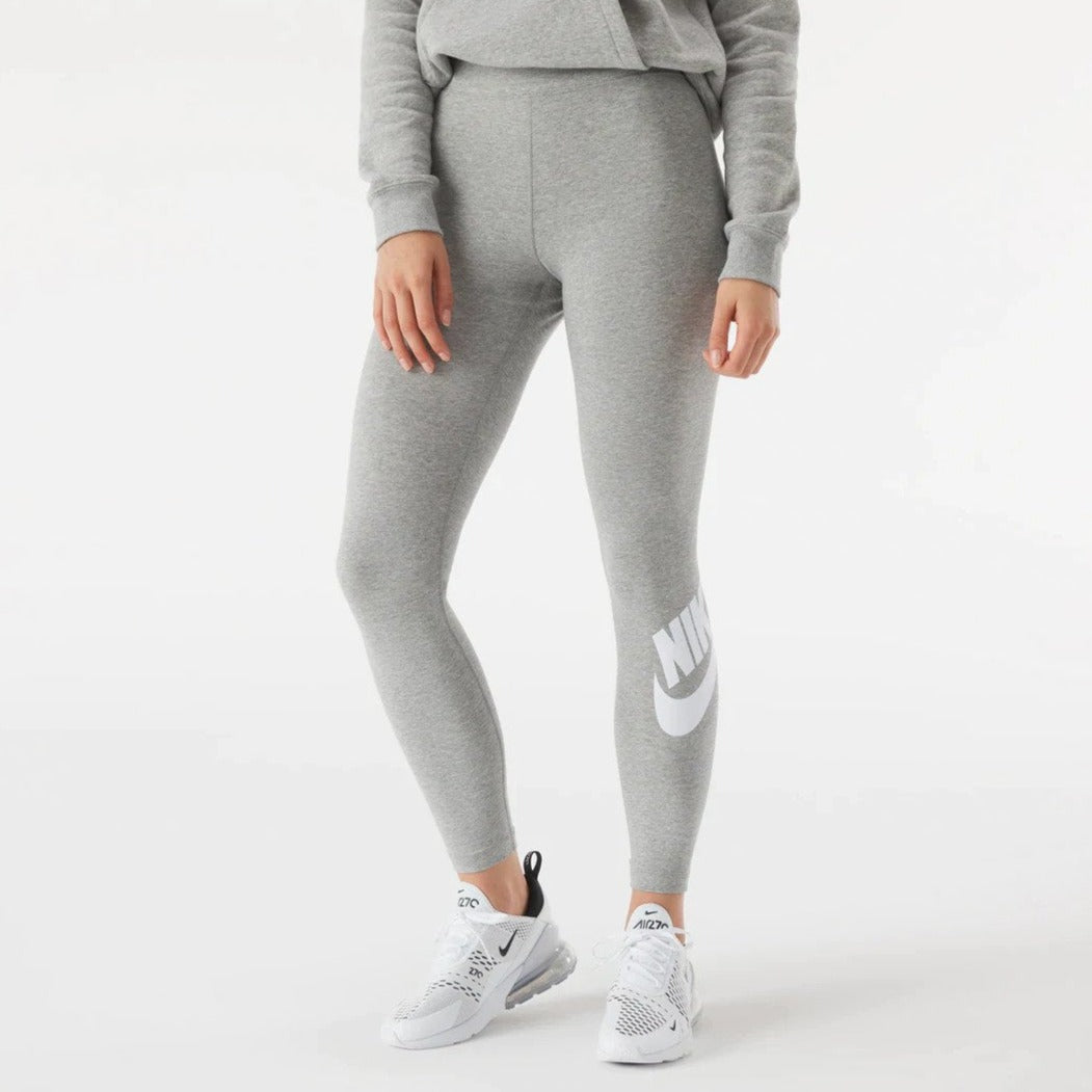 Nike Sportswear Women's Essential Futura Leggings / Tights - Grey Heather/White