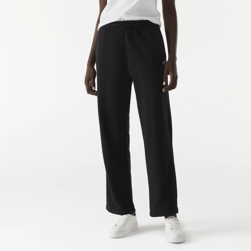 Champion Womens Wide Leg Trackpants / Tracksuit Pants - Black