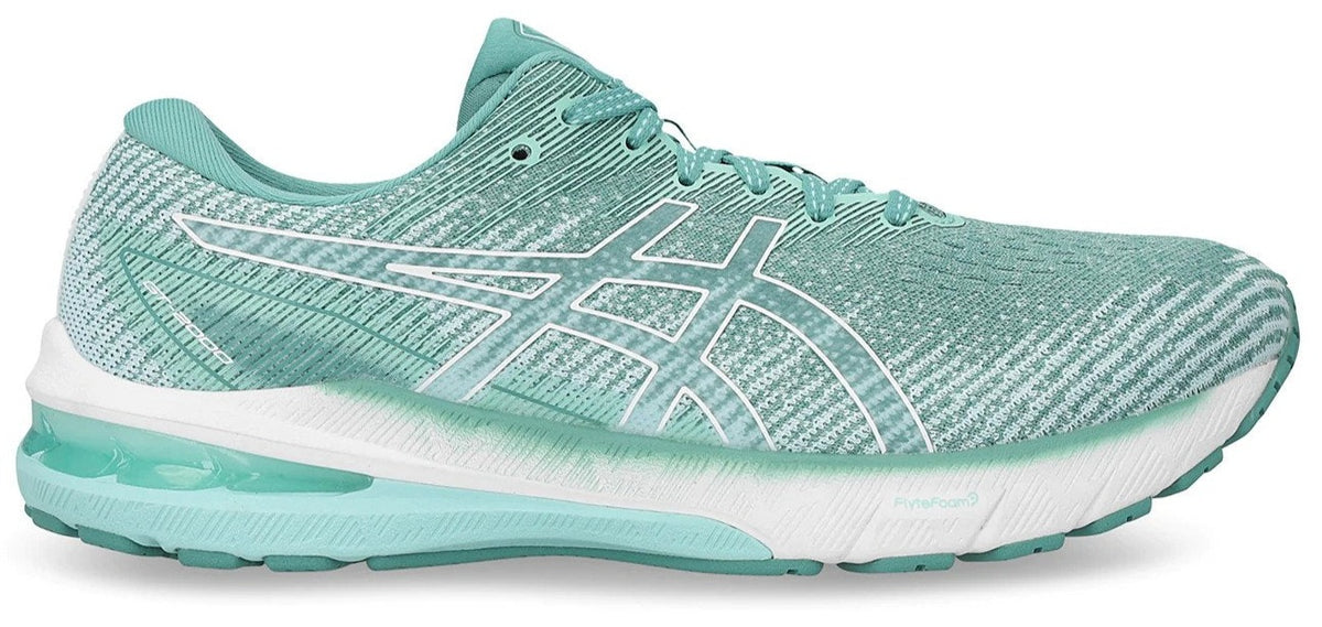 ASICS Women's GT-2000 10 Running Shoes - Sage/White
