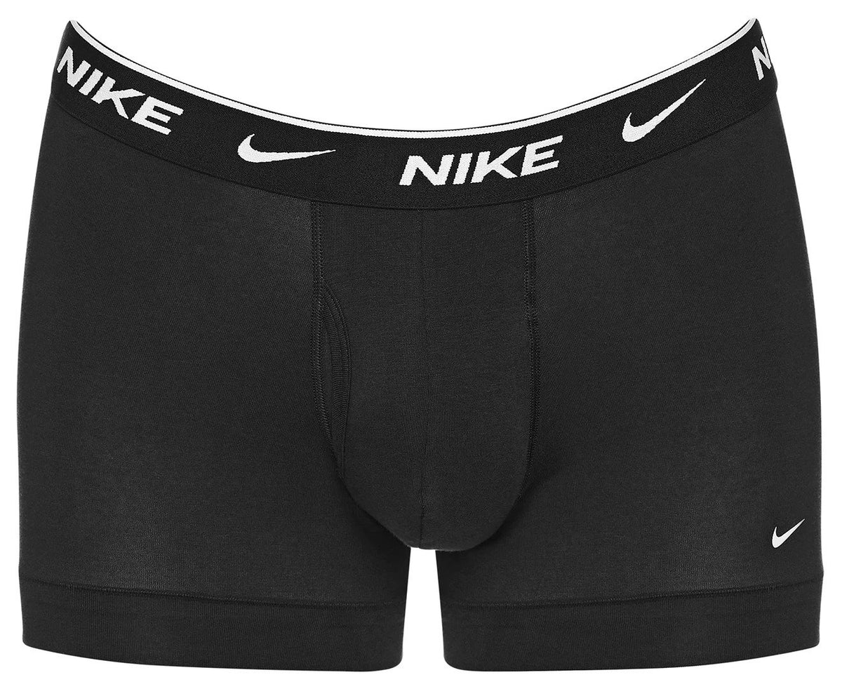 Nike Men's Dri-FIT Essential Cotton Stretch Trunks 3-Pack - Black