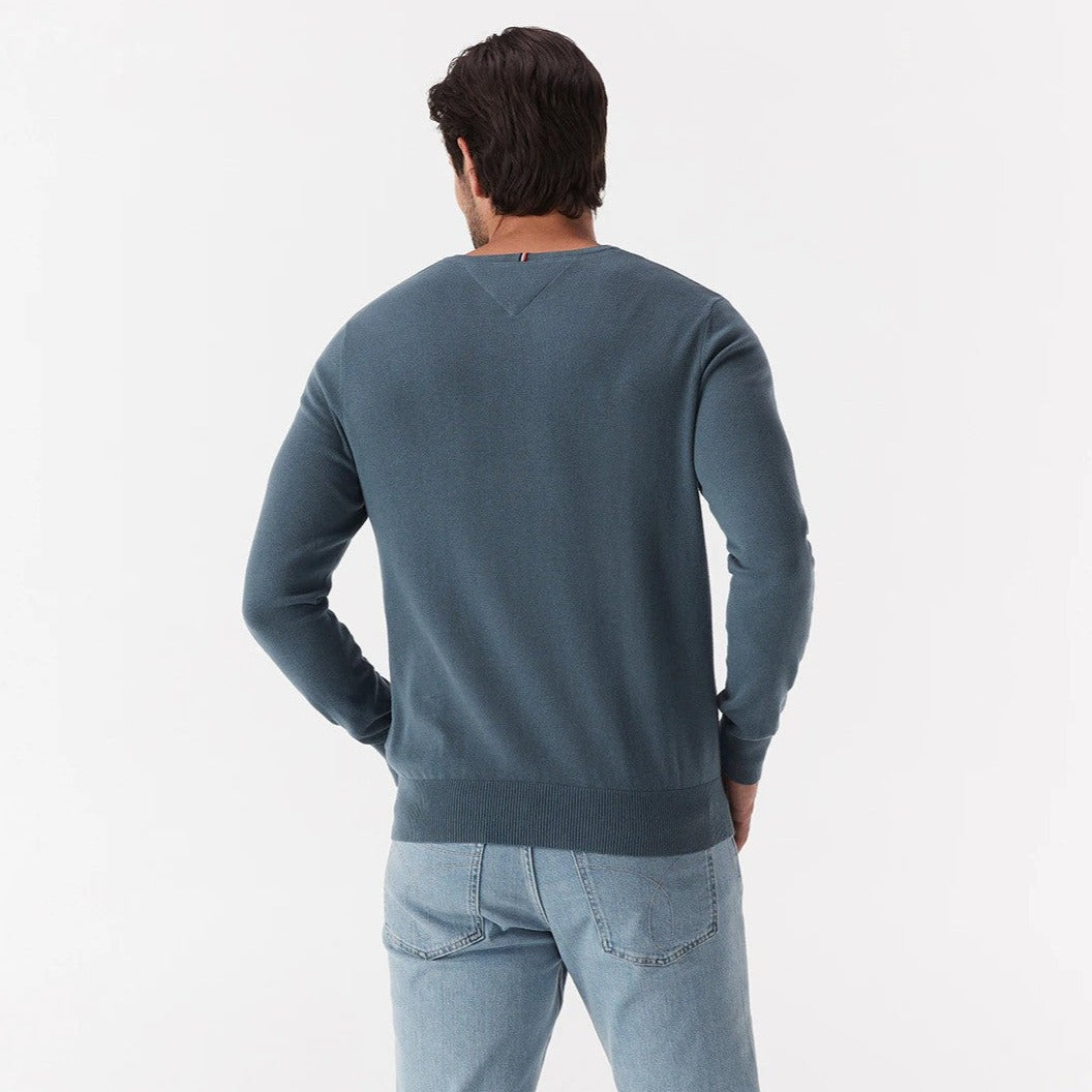 Tommy Hilfiger Men's Pacific V-Neck Sweater - Blue Lake