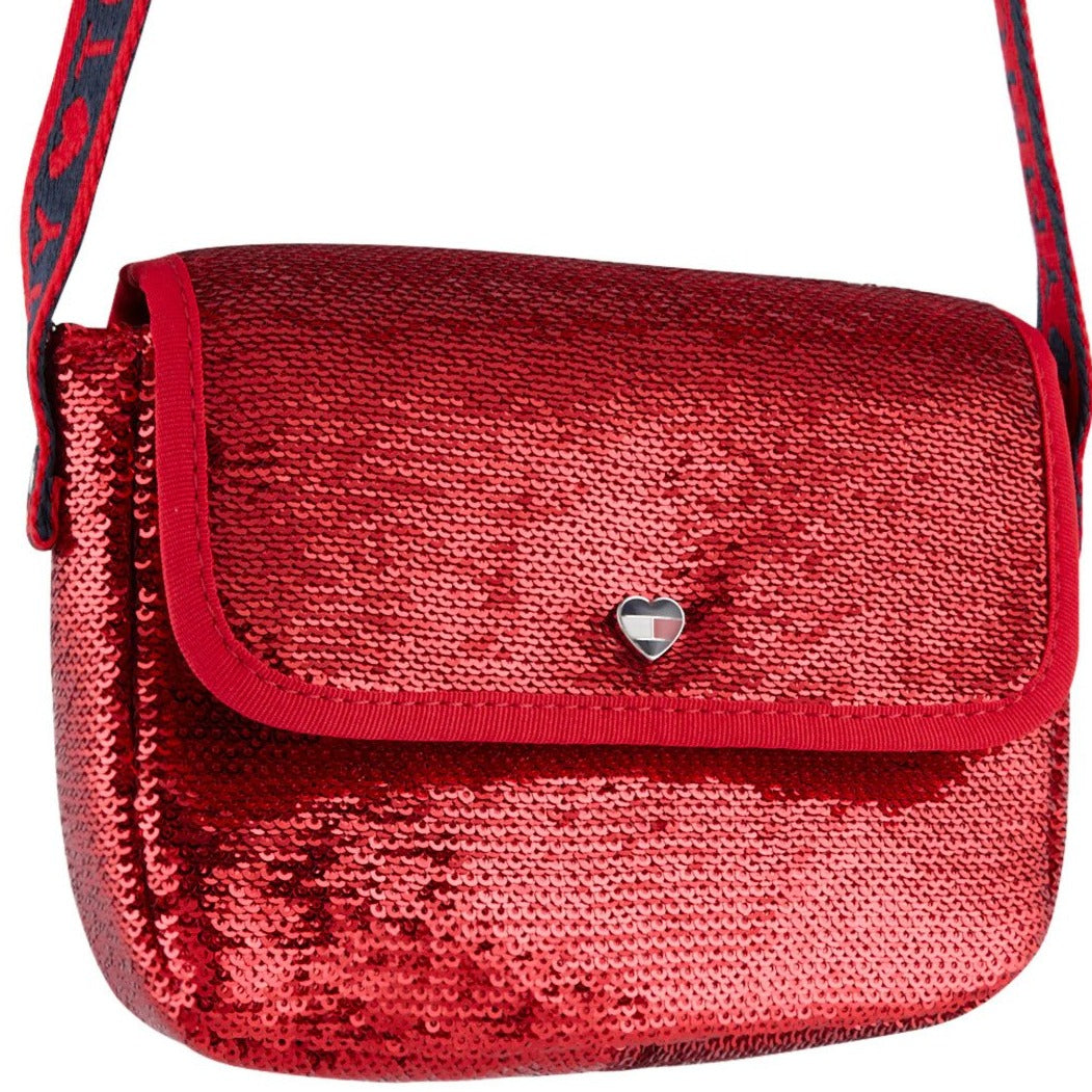 Tommy Hilfiger Kids' Mini Me Sequin Crossbody Bag - Red/Multi