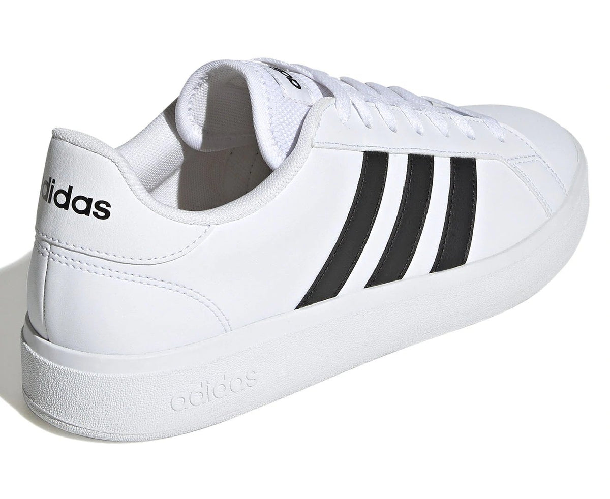 Adidas Men's Grand Court Base 2.0 Sneakers - Cloud White/Core Black