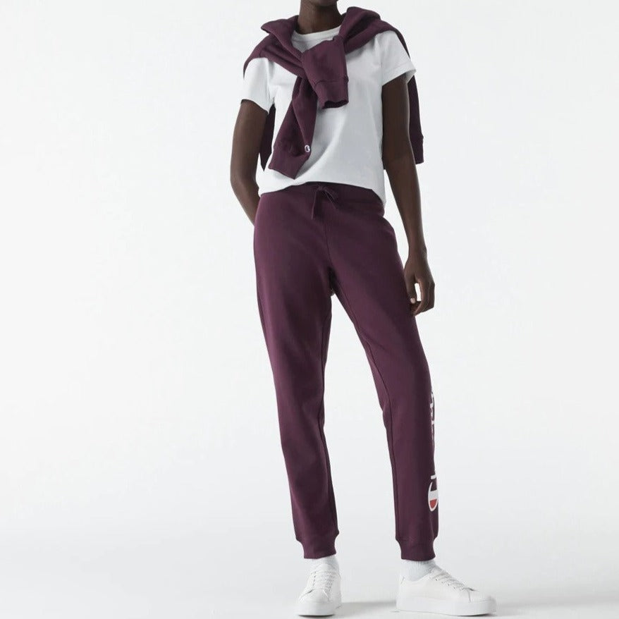 Champion Women's Script Cuff Trackpants / Tracksuit Pants - Higher Love