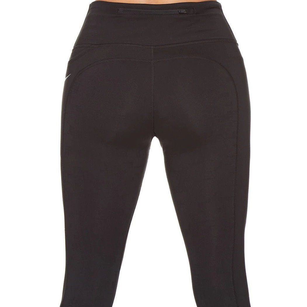 Nike Women's Dri-FIT Run Devision Fast Tights / Leggings - Black/Reflective Silver