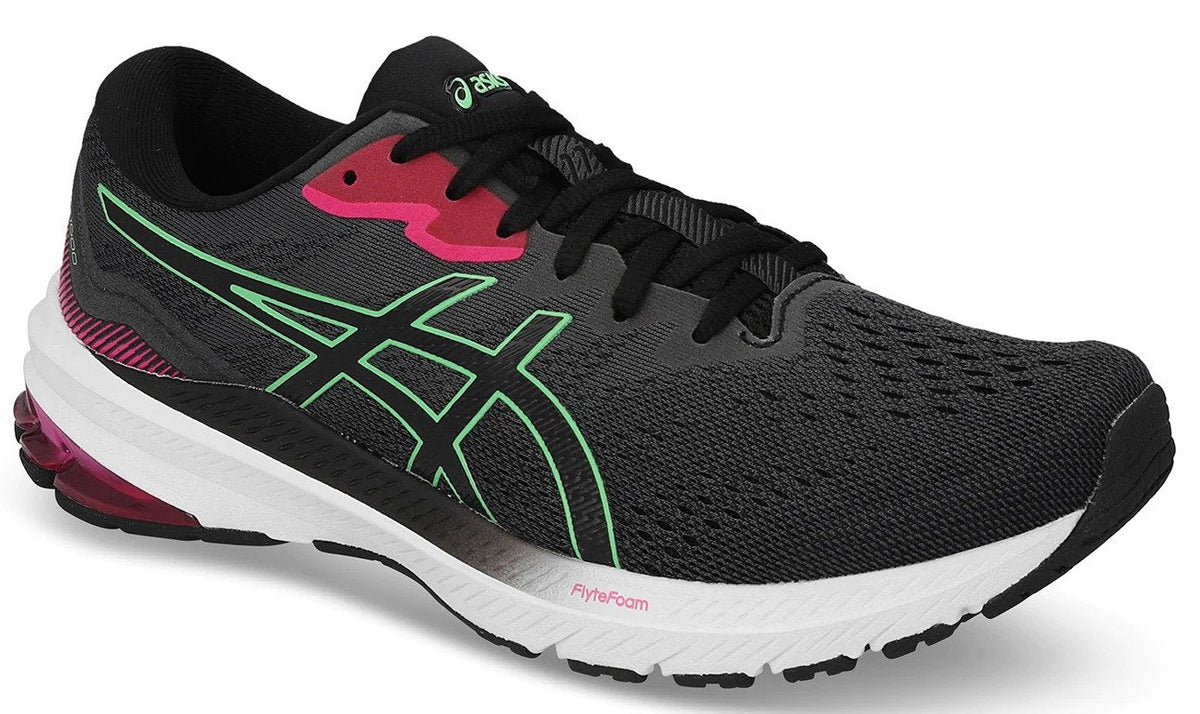 ASICS Women's GT-1000 11 Running Shoes - Black/Tourmaline