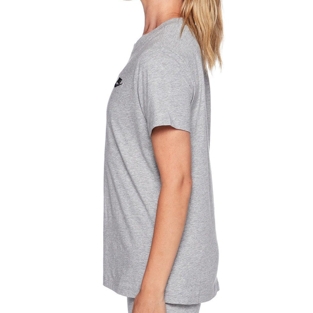 Nike Sportswear Women's Club Tee / T-Shirt / Tshirt - Dark Grey Heather