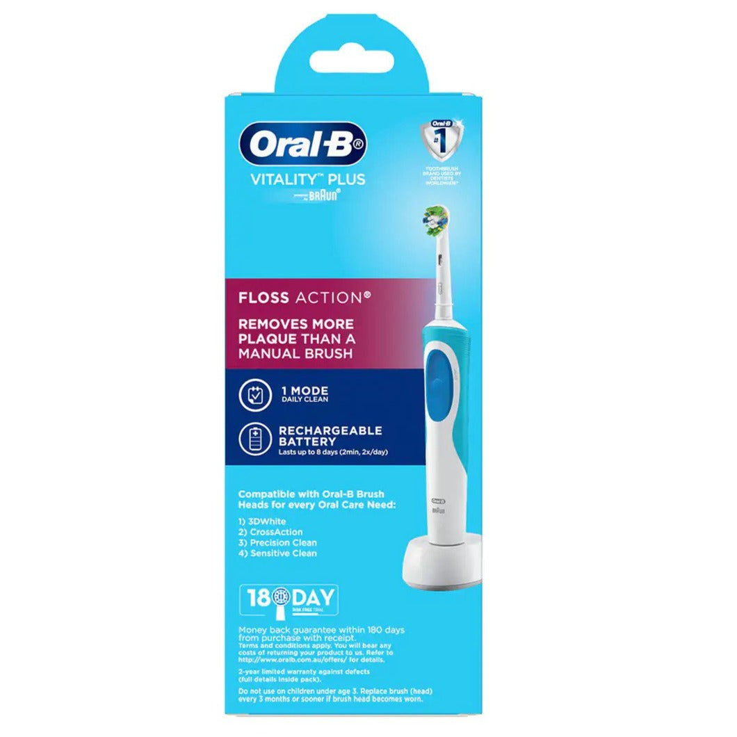 Oral-B Vitality Plus FlossAction Electric Toothbrush - MicroPulse