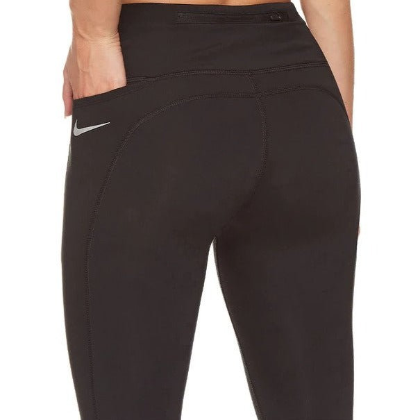 Nike Women's Dri-FIT Run Devision Fast Tights / Leggings - Black/Reflective Silver