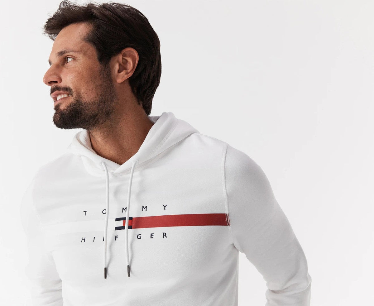 Tommy Hilfiger Men's Nial Hoody - Fresh White