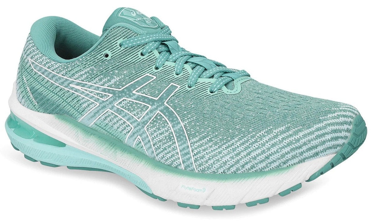 ASICS Women's GT-2000 10 Running Shoes - Sage/White