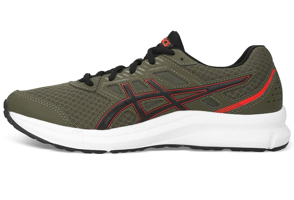 ASICS Men's Jolt 3 Running Shoes - Mantle Green/Black