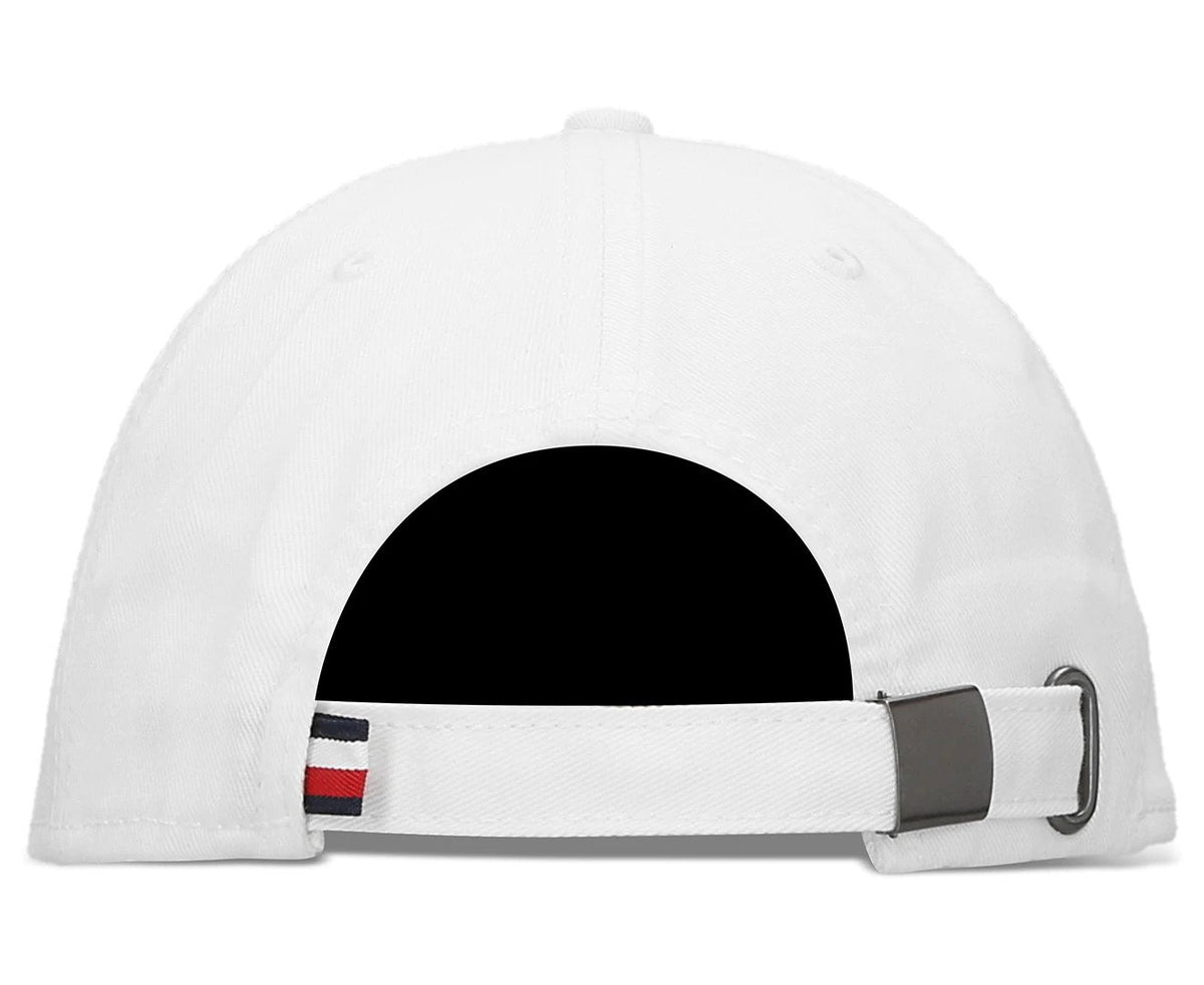 Tommy Hilfiger AM Signature Crest Cap - Classic White