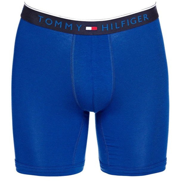 Tommy Hilfiger Men's Luxe Stretch Boxer Brief 3-Pack - Cobalt/Multi