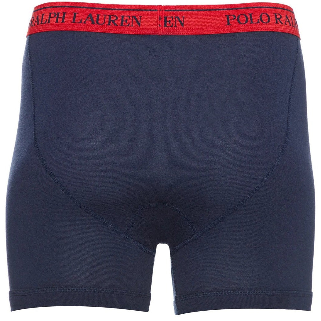 Polo Ralph Lauren Men's Classic Fit Boxer Briefs 3-Pack - Blue/Royal/Navy