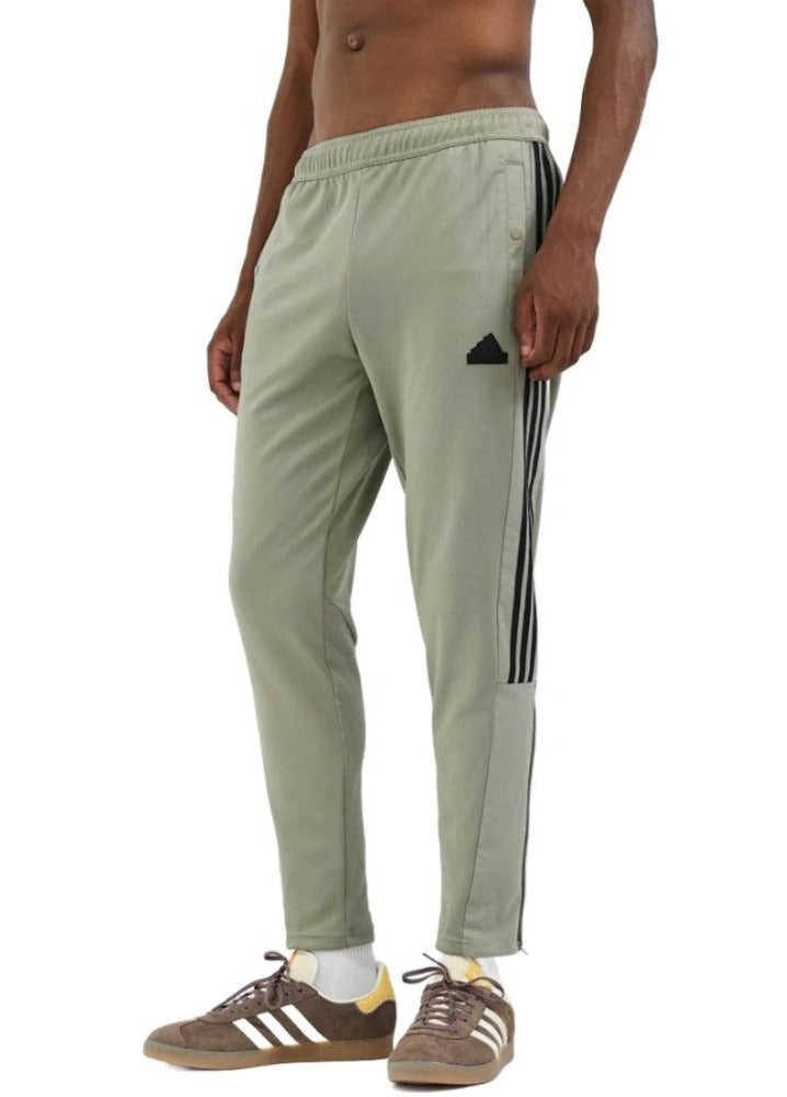 Adidas Mens Tiro Material Mix Pants - Silver Pebble