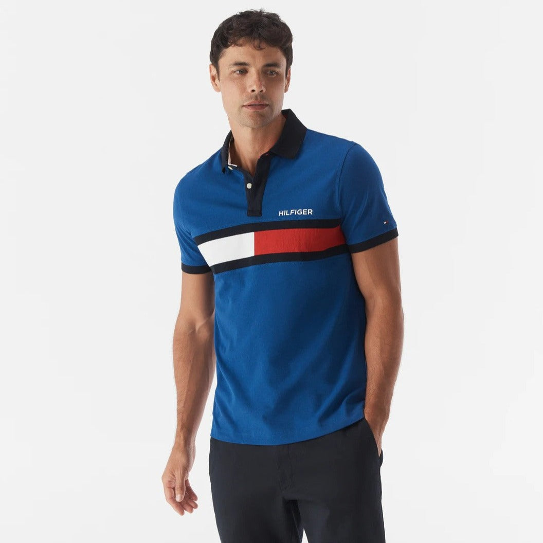Tommy Hilfiger Men's Holly Polo Shirt - Mazarine Blue