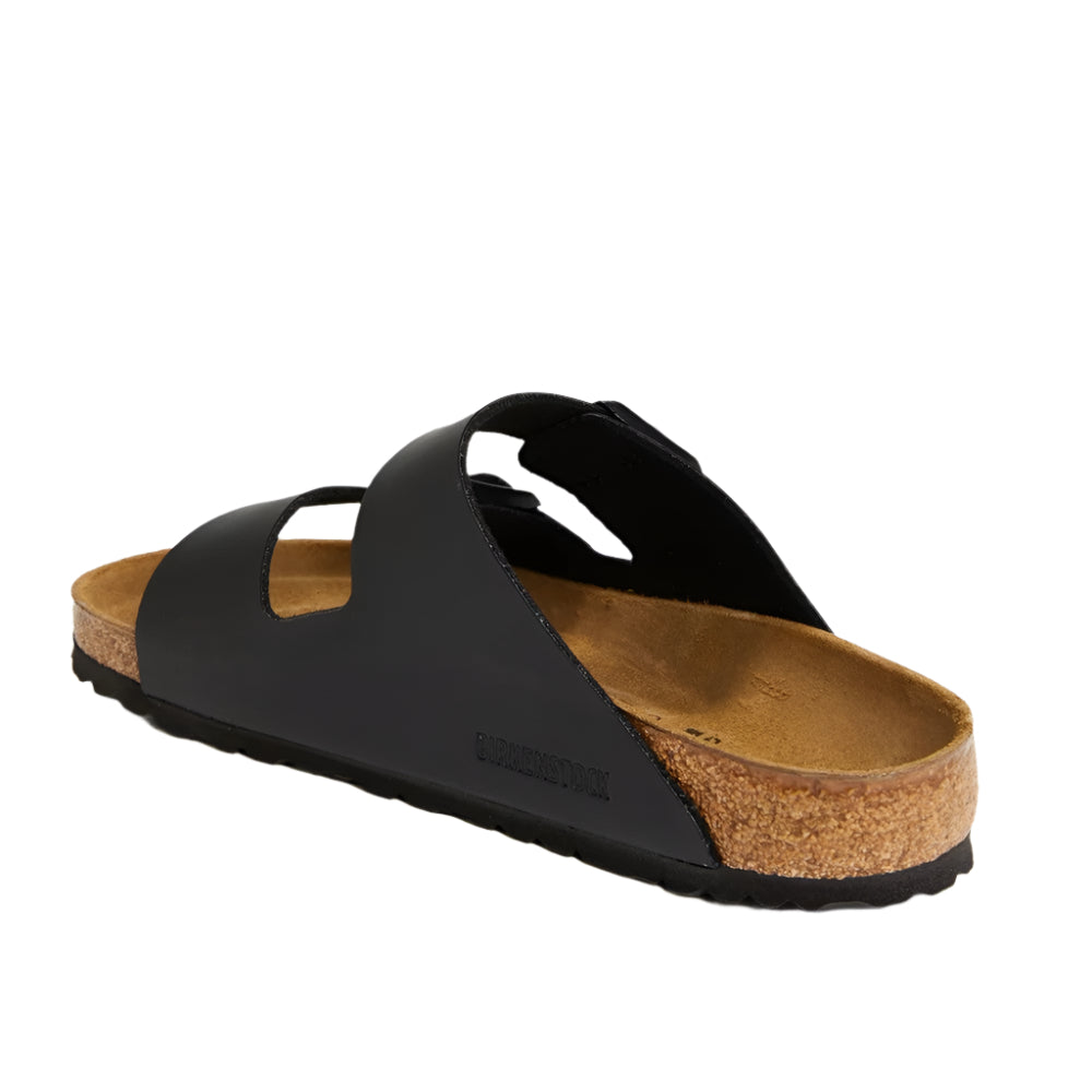 Birkenstock Unisex Regular Fit Arizona Birko Flor Sandals - Black