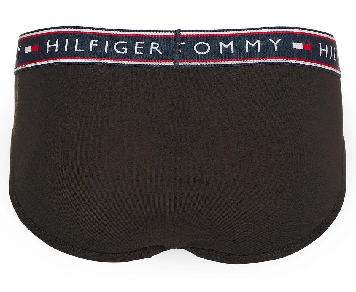 Tommy Hilfiger Men's Cotton Stretch Briefs 3-Pack - Black