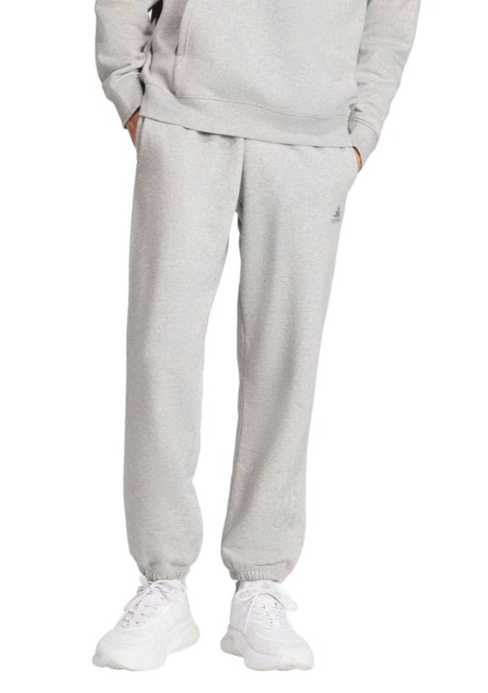 Adidas Mens Sportswear ALL SZN Fleece Graphic Pants - Medium Grey Heather