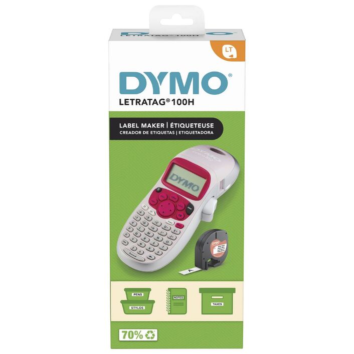 DYMO LetraTag Personal Label Maker - Pink