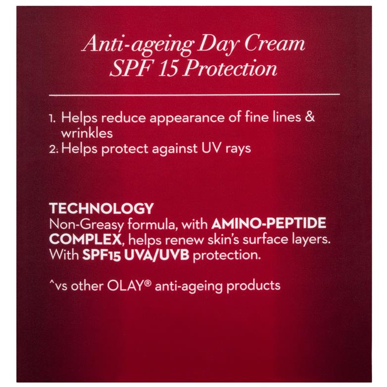 Olay Regenerist Revitalising Hydration Day Cream Moisturiser 50mL