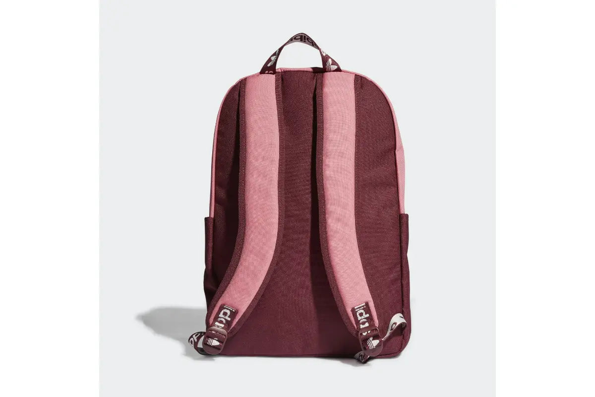 Adidas Unisex Originals Adicolor Backpack (Rose Tonee/Victory Crimson/White)