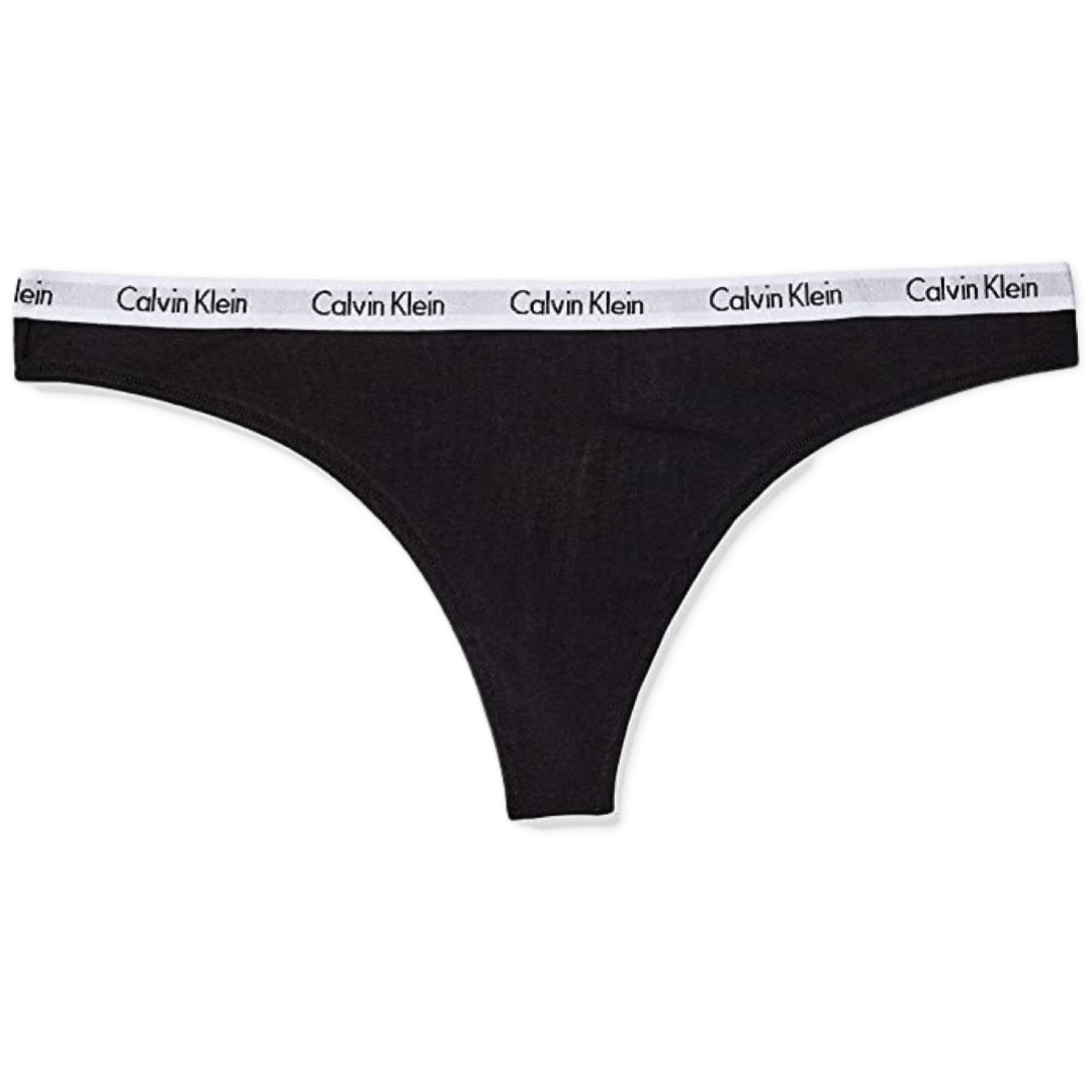 Calvin Klein Women's Carousel Thong - Black