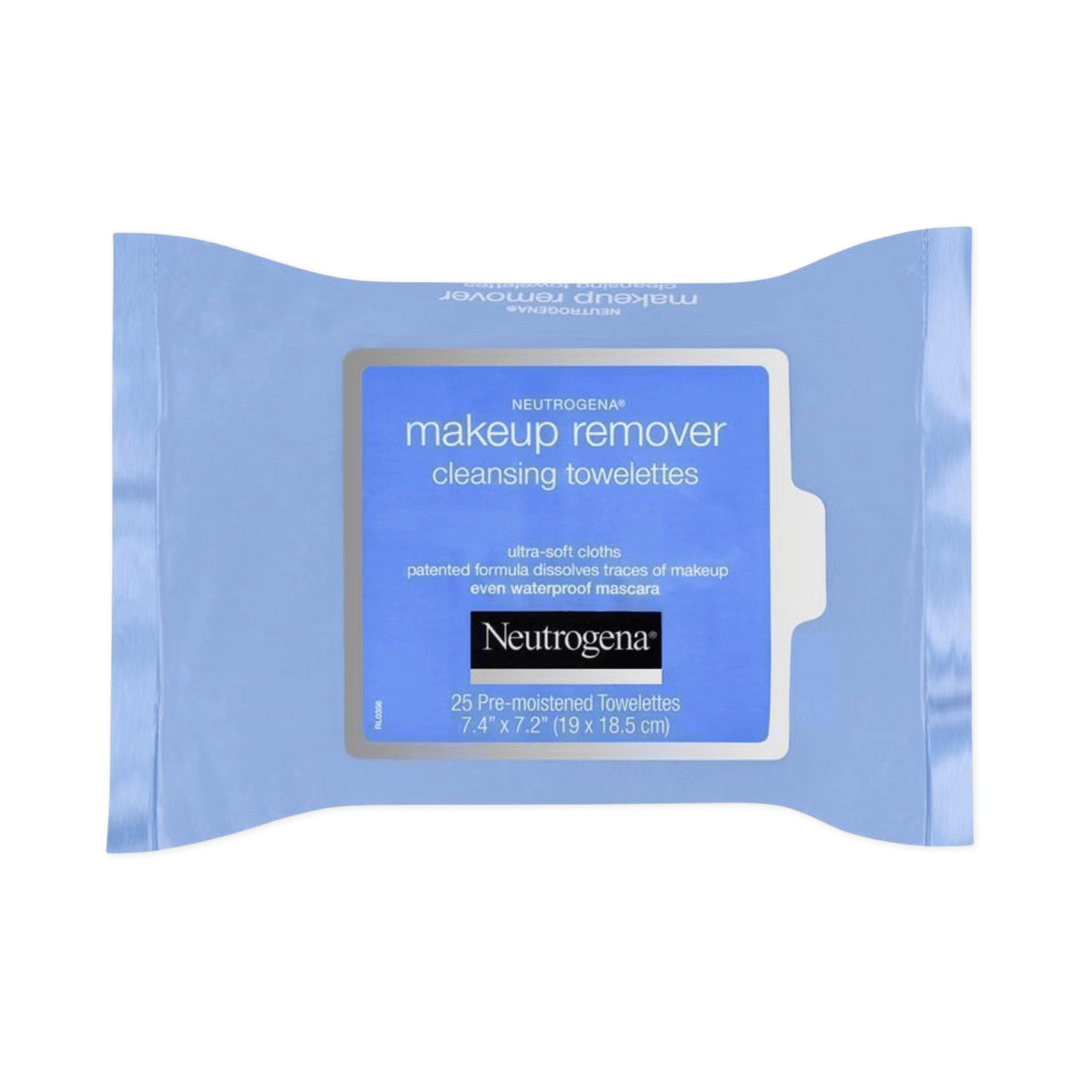 Neutrogena Makeup Remover Cleansing Towelettes Wipes 25 Pack