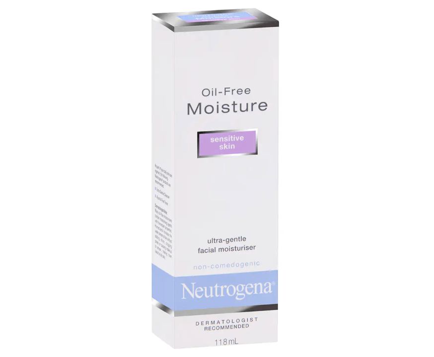 Neutrogena Oil-Free Sensitive Skin Facial Moisturiser 118mL