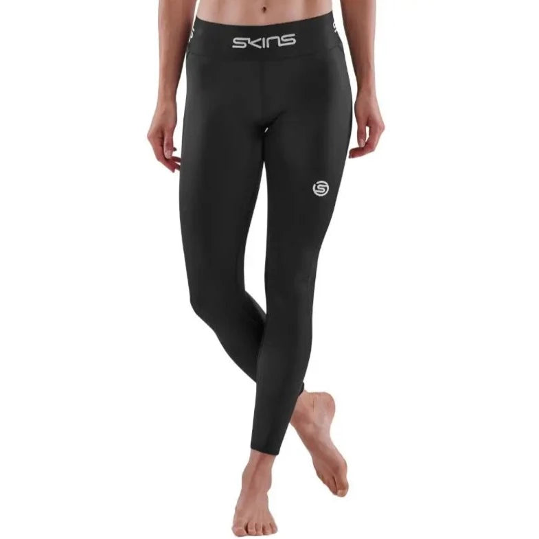 SKINS Women's 1-Series 7/8 Compression Tights Black