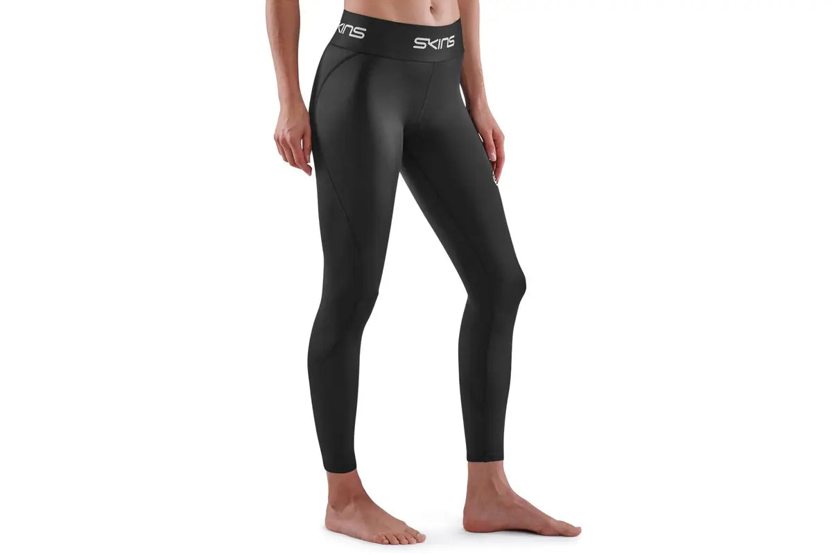 SKINS Women's 1-Series 7/8 Compression Tights Black