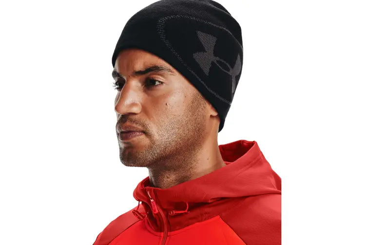 Under Armour Men's Billboard Reversible Beanie Black
