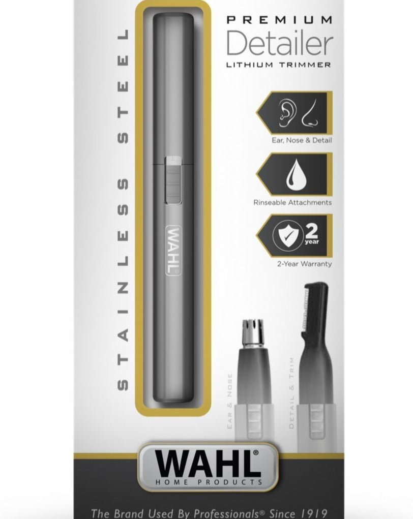 Wahl Lithium Nose Trimmer - Silver