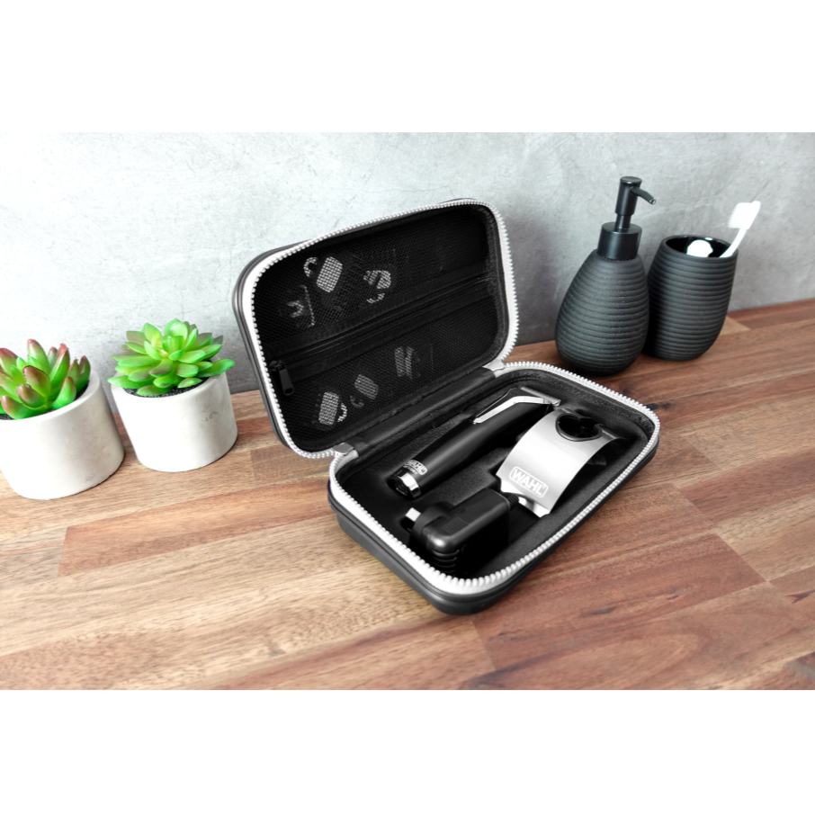 Wahl Waterproof Lithium-Ion Stainless Steel Grooming Kit & Storage Case - Black