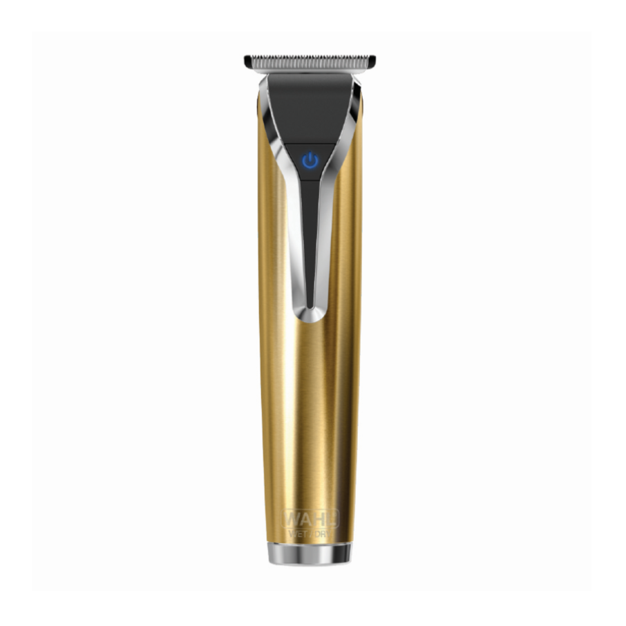 Wahl Waterproof Lithium-Ion 18K Stainless Steel Grooming Kit and Case - Gold