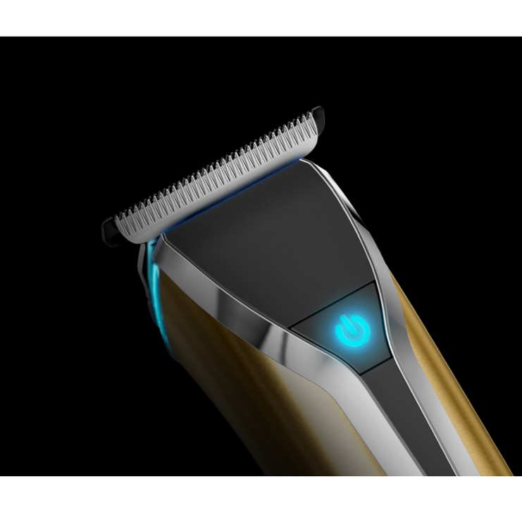 Wahl Waterproof Lithium-Ion 18K Stainless Steel Grooming Kit and Case - Gold