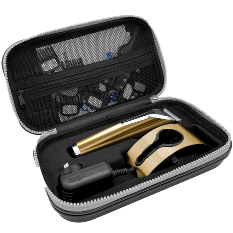 Wahl Waterproof Lithium-Ion 18K Stainless Steel Grooming Kit and Case - Gold
