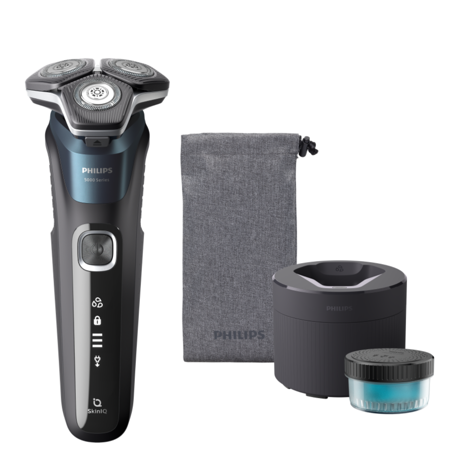 Philips Series 5000 SkinIQ Electric Shaver with Quick Clean Pod