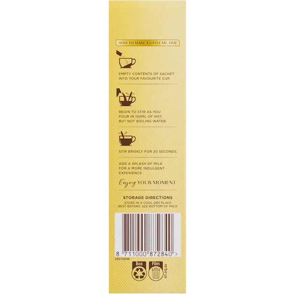 Moccona Coffee Sachets Latte 50 Pack