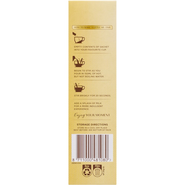 Moccona Coffee Sachets Skim Cappuccino 50 Pack