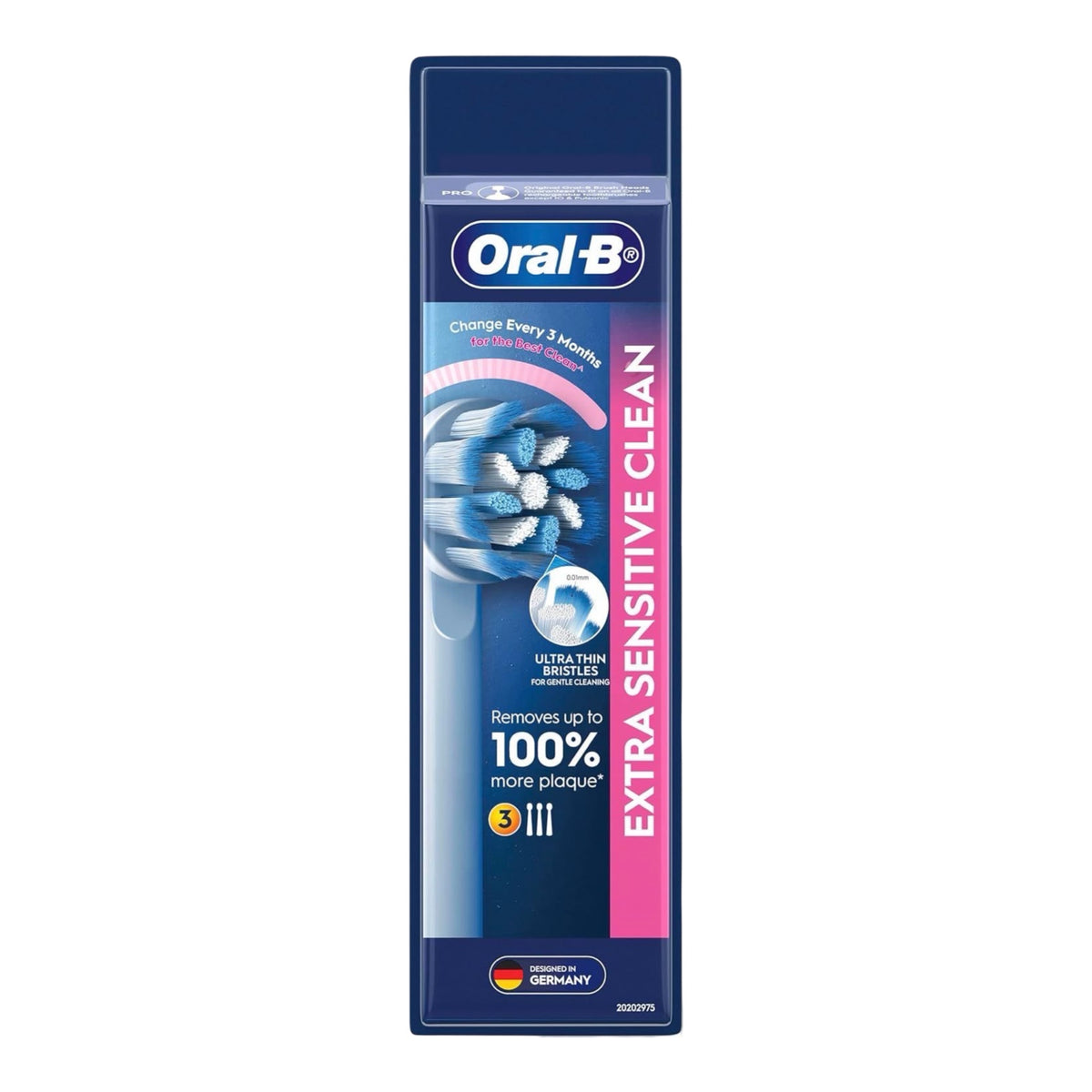 Oral-B Replacement Brush Heads Refills – Everyday Clean / Deep Clean / FlossAction / Extra Sensitive 12 Pack